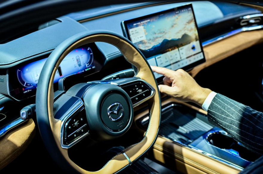 合资新能源价值新标准MAZDAEZ-6领衔亮相2024成都车展(图5)