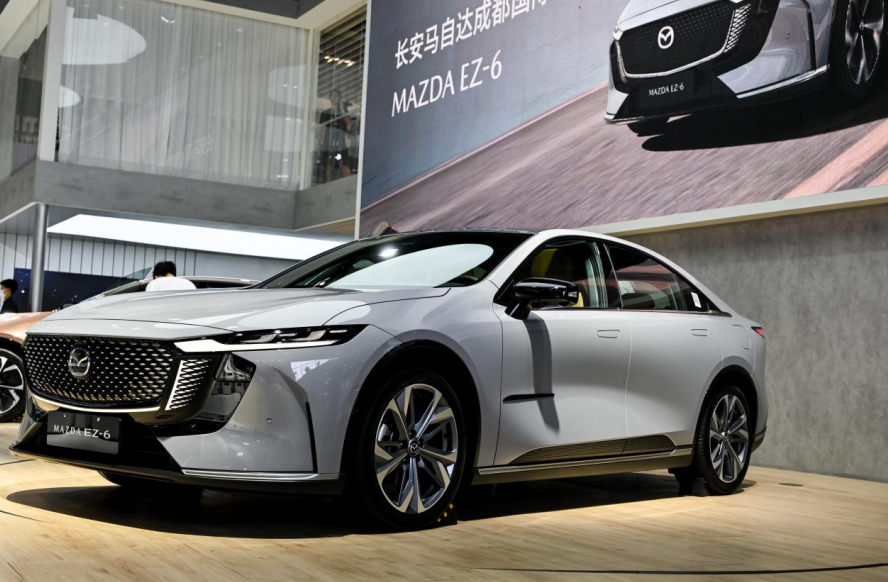 合资新能源价值新标准MAZDAEZ-6领衔亮相2024成都车展(图4)