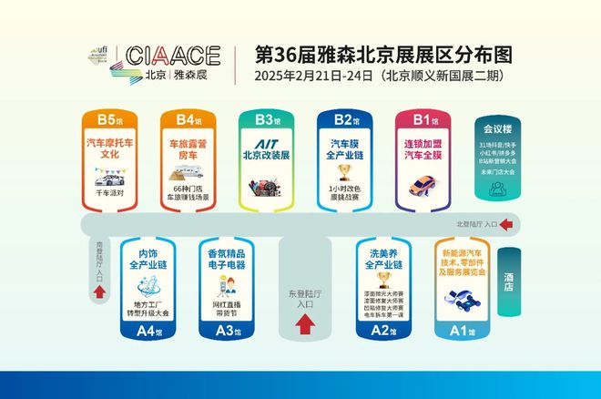 汽车后市场全产业链开年第一展！2025雅森北京展将于2月21-24举行