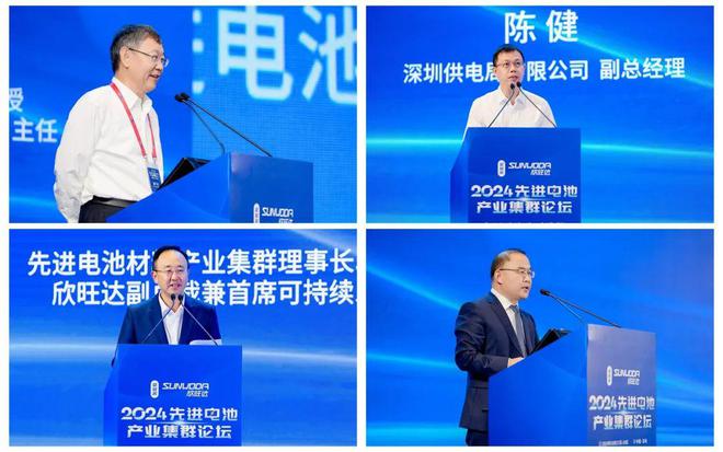 集群汇聚新质生产力绿色孕育能源新动能——2024先进电池产业集群论坛举行(图2)