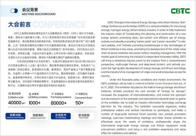 上海电池展国际电池展2025CBTC上海储能暨锂技术大会展
