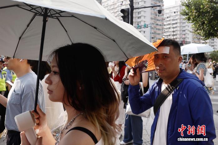 上海已连续19天高温今日气温冲至389℃(图8)