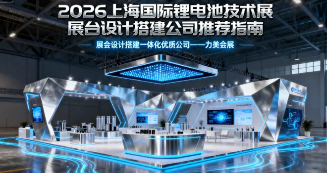 2026上海国际锂电池技术展参展攻略：展台设计搭建服务商核心指南