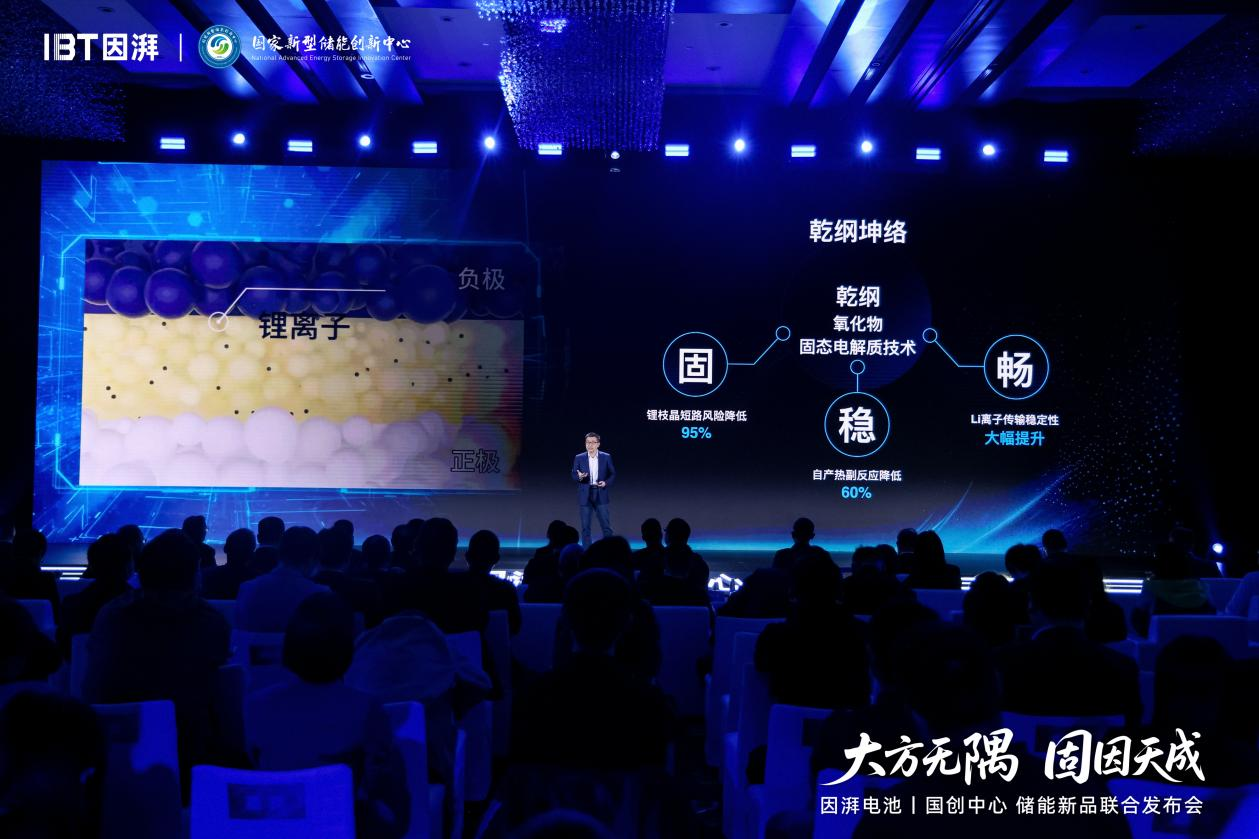 大方无隅固因天成｜因湃电池联合国创中心行业首发587Ah半固态储能大电芯重塑储能安全边界(图5)